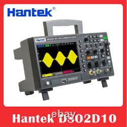 Hantek DSO2D10 Oscilloscope 2CH 100MHz 1GSa/s Digital Bench AWG Signal Generator