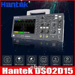 Hantek DSO2D15 Digital Storage Oscilloscope 2 CH 150Mhz 1GSa/s Sample Rate Meter