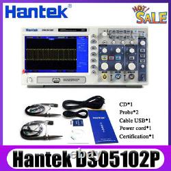 Hantek DSO5102P Digital Storage Oscilloscope 100MHz 2CH 1GSa/s USB Host Device