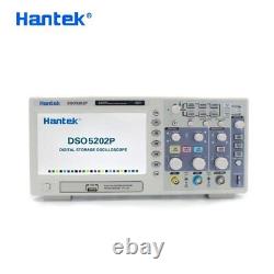 Hantek DSO5202P 200MHz 2 CH 1GSa/s 7'' TFT LCD Digital Storage Oscilloscope New