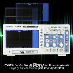 Hantek DSO5202P 200MHz Digital Storage Oscilloscope 2Channels 1GSa/s AC110-240V