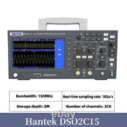 Hantek Digital DSO2C15 Storage Oscilloscope 2CH 150Mhz Bandwidth 1GS/s Samle Rat