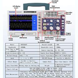 Hantek Digital Oscilloscope DSO5202P Bandwidth 200MHz Sample Rate 1GSa/s 7
