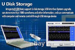 Hantek Digital Oscilloscope DSO5202P Bandwidth 200MHz Sample Rate 1GSa/s 7