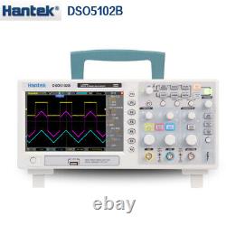 Hantek Digital Storage Oscilloscope 2CH 100MHz DSO5102B 1M Memory Depth Each CH