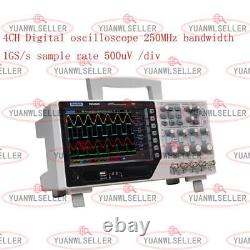 Hantek Digital Storage Oscilloscope 4CH 250MHz 1GSa/s DSO4254B