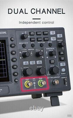 Hantek Oscilloscope DSO2C10 2D10 2 Channel Digital Storage 1Gsa/s + Generater