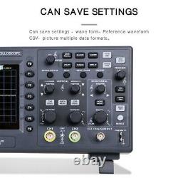 Hantek Oscilloscope DSO2C10 2D10 2 Channel Digital Storage 1Gsa/s +Generater UK