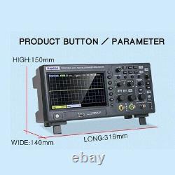 Hantek Oscilloscope DSO2C10 2D10 2 Channel Digital Storage 1Gsa/s +Generater UK