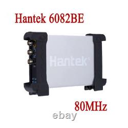 Hantek PC Based USB Digital Storage Oscilloscope 6082BE 80Mhz Bandwidth 250MS/s