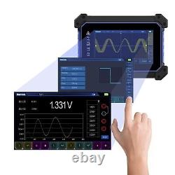 Hantek TO1112 TO1112C TO1112D 7 Touch Screen Digital Oscilloscope 2CH 110Mhz