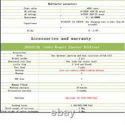 Jinhan Automotive Diagnostic Oscilloscope Digital Multimeter Load Testing 1CH