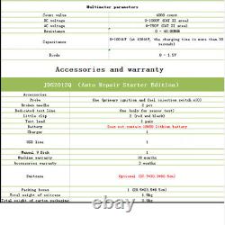 Jinhan Car Diagnostic Oscilloscope Digital Multimeter Load Test 1Ch