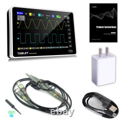 LCD Digital Dual 2 Channels Signal Generator Oscilloscope Measurement Tester Kit