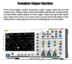 LCD Fnirsi-1014d Digital Normal Oscilloscope 1GB Storage 240Kbit Durable