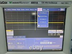 LeCroy WaveRunner 6051A Digital Oscilloscope, 500MHz 2channel 5GS