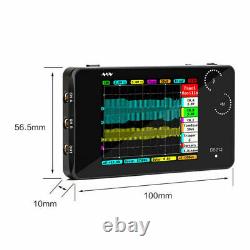 MINI DS212 Digital Storage Oscilloscope Portable Nano Handheld Bandwidth 1MHz