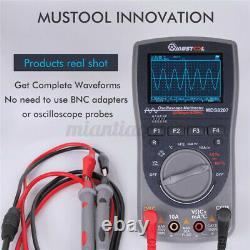 MUSTOOL MDS8207 Multimeter 40MHz 200Msp Digital Storage Handheld Oscilloscope