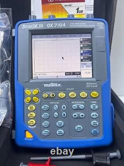 Metrix AMEC OX 7104 SCOPIX III 4 Isolated Ch Digital Storage Oscilloscope