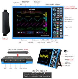 Micsig STO1104C Tablet Oscilloscope 100MHz 4CH Touchscreen+Button New Design