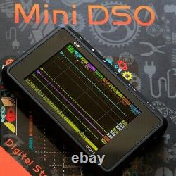 Mini DS212/3 Digital Storage Oscilloscope 4CH Portable Handheld 15MHz 100MSa/s
