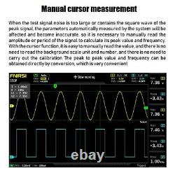 NEW 1014D 7In Digital Oscilloscope Signal Generator 100MHz 2 1GSa/s Sampling