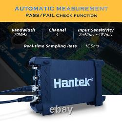 NEW Hantek 6074BC 4CH 1GSa/s 70Mhz Bandwidth PC Digital Storage Oscilloscope USB
