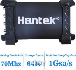 NEW Hantek 6074BC 4CH 1GSa/s 70Mhz Bandwidth PC Digital Storage Oscilloscope USB