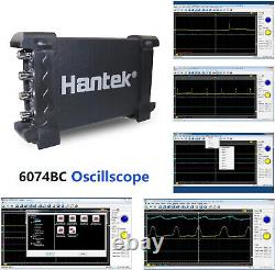 NEW Hantek 6074BC 4CH 1GSa/s 70Mhz Bandwidth PC Digital Storage Oscilloscope USB