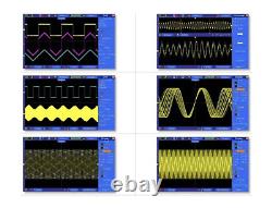 NEW USB Digital Storage Oscilloscope 2 Channels 100MHz 1GSa/s inm 7 TFT LCD