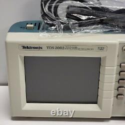 NICE EXCELLENT Tektronix TDS2002 Oscilloscope Portable 2 Channel 60MHz