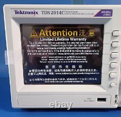 New NOB Tektronix TDS 2014C 4-Channel Digital Storage Oscilloscope 100MHz 2GS/s