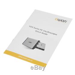 OWON 2 Channel USB Isolation PC Digital Storage Oscilloscope 25MHz 100MSa/s