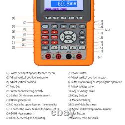 OWON HDS1021M-N Digital Oscilloscope 20MHz 1CH 100MS/s + Digital Multimeter DMM