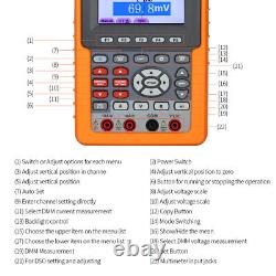 OWON HDS1022M-N Digital Oscilloscope 20MHz 2CH 100MS/s + Digital Multimeter DMM