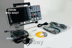 OWON MSO8202T OSCILLOSCOPE / LOGIC ANALYZER 200 MHz, 2 GS/s LOOK (REF 010N)