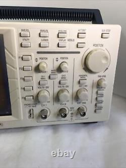 OWON Portable Digital Storage Oscilloscope 25Mhz PDS 5022S FOR PARTS or REPAIRS