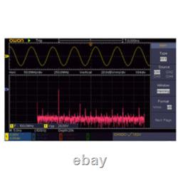 OWON SDS1104 Digital Oscilloscope 100MHz 4CH Sample Rate 1GS/s Portable MINT