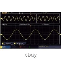 OWON SDS1104 Digital Oscilloscope 100MHz 4CH Sample Rate 1GS/s Portable MINT