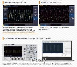 OWON SDS1104 Oscilloscope 4-CH Digital 100MHZ Bandwidth 1GS/s High Accuracy