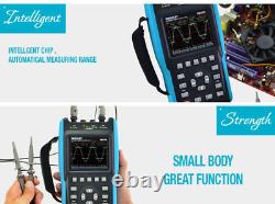 Oscilloscope Digital Multimeter Handheld Digital Storage 2 in 1 DMM 25MHz em1230