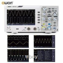 Oscilloscope Digital Storage 2 Channels 200Mhz Bandwidth USB 1GS/s LCD Screen