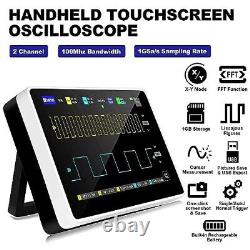 Oscilloscope Handheld Scope Multimeter, 2 Channel 100MHz Bandwidth