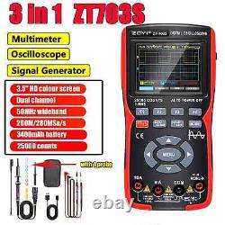 Oscilloscope Multimeter Sampling Rate Waveform Data Storage DualSignal Generator