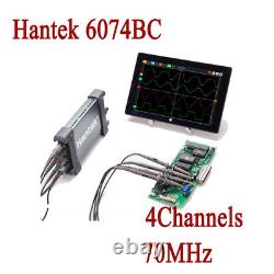 Oscilloscope PC Based 4 Channel Digital Storage, 70Mhz, 1Gsa/s fast Hantek 6074BC