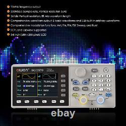 Owon DGE2070 Digital Storage Oscilloscope Dual Channel Portable F4G8