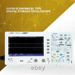 Owon SDS1102 Oscilloscope Oscillometer Digital Storage 2CH 100MHz 7 LCD Display