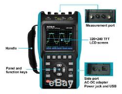 Portable Digital Storage OscilloscopeDMM TFT LCD Scope Meter 25MHz 2 Channel USB