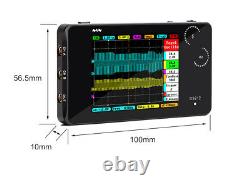 Portable Mini ARM DS212 Digital Storage Oscilloscope Two Channels sample 10msa/s