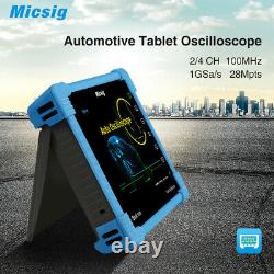 Pro Automotive Tablet Oscilloscope MICSIG ATO1104 + Probes+mask + Carry starp+